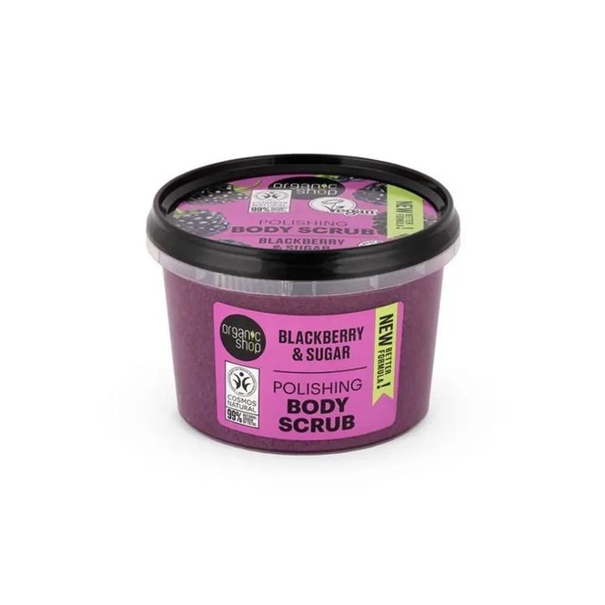 Hovedbilde Organic Shop body scrub blackberry 250 ml
