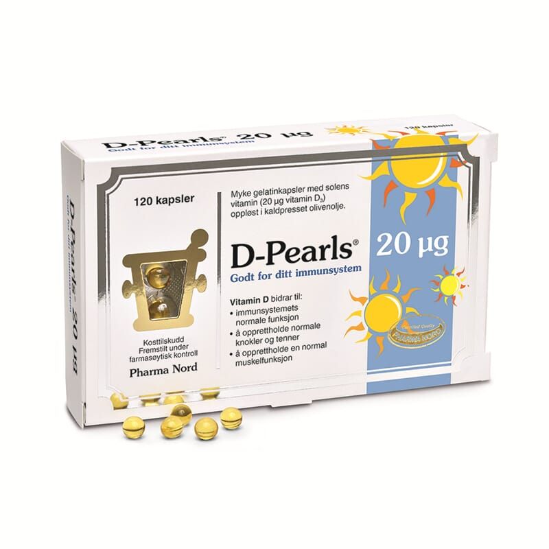 Pharma Nord d-pearls 20µg 120kaps