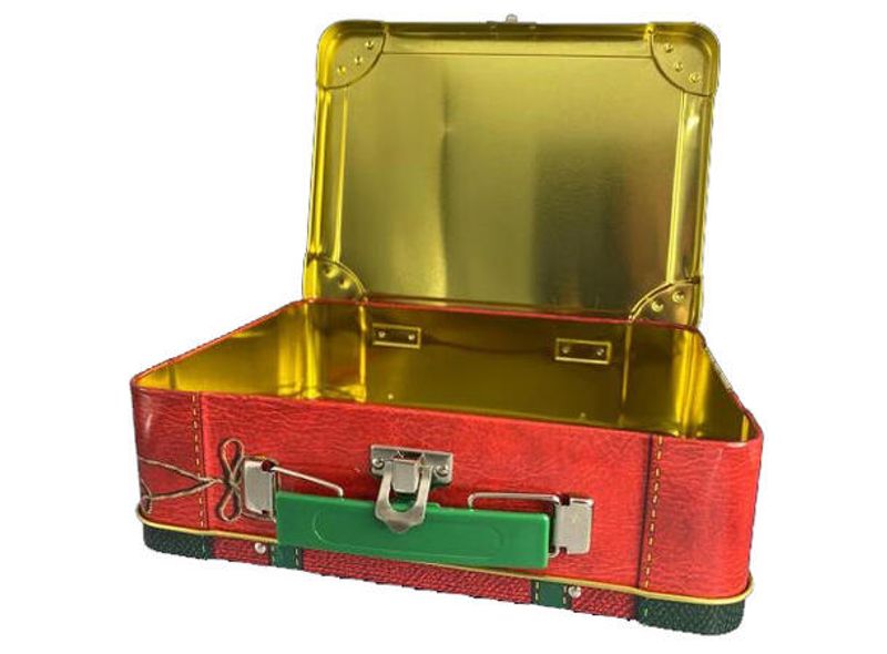 Metallboks Koffert Jul 20,7x6,2x16cm 2000ml volum