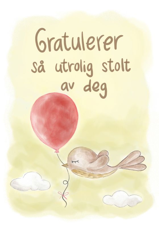 Gratulerer - Anne Cathrine Rosendahl 