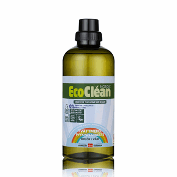 Hovedbilde EcoClean Vaskemiddel Fargefritt og Duftfritt 1000 ...