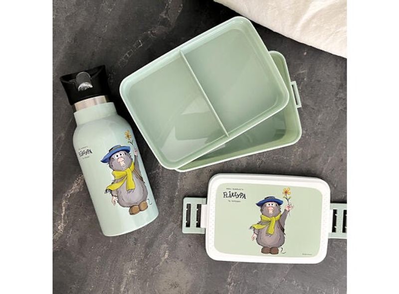 Flåklypa matboks Grønn- 1000ml