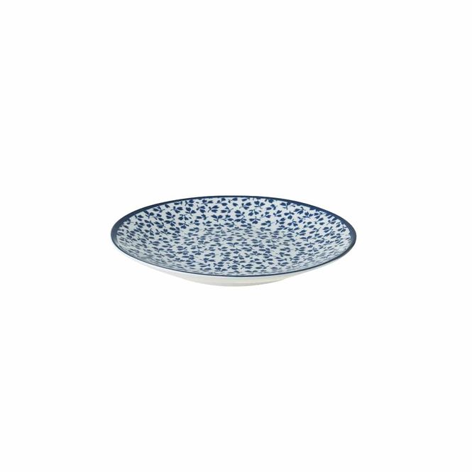 Hovedbilde Laura Ashley Floris Blå/hvit Asjett 12 cm