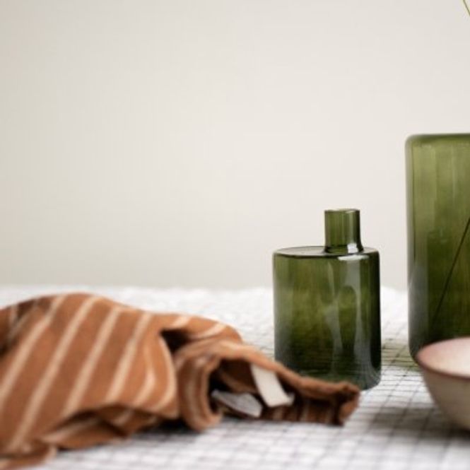 Hovedbilde Vase - PIPE, liten, grønn