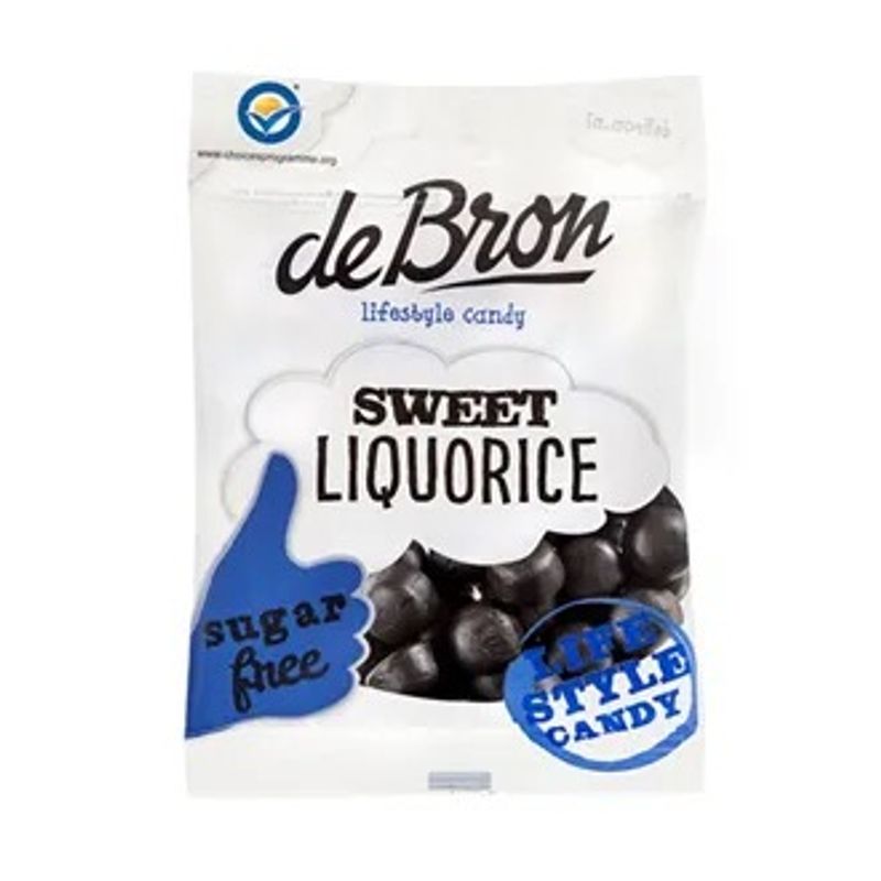 Debron sweet liquorice sukkerfri 100 gr