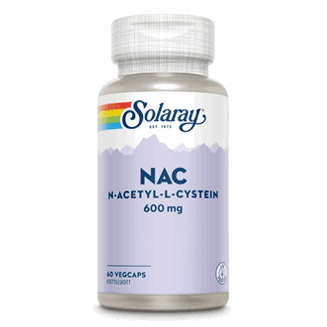 Hovedbilde Solaray NAC 600 mg N-Acetyl-L-Cystein