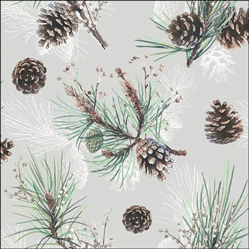 Servietter Lunsj Pine Cone All Over