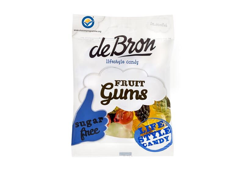 Debron frukt gums sukkerfri 100 g