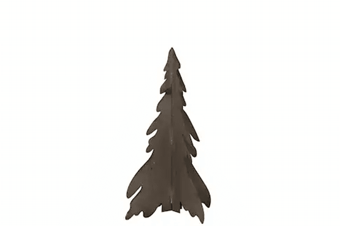 Hovedbilde Juletre i metall, H:72 cm, sammenleggbart 