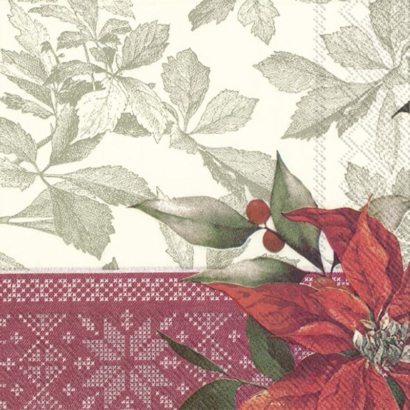 Servietter God Jul Cream Kaffe