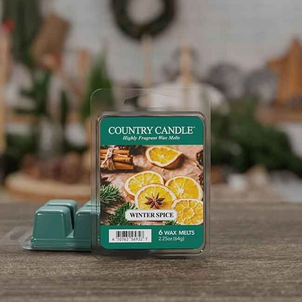 Hovedbilde Country Candle wax melts - Winter Spice 