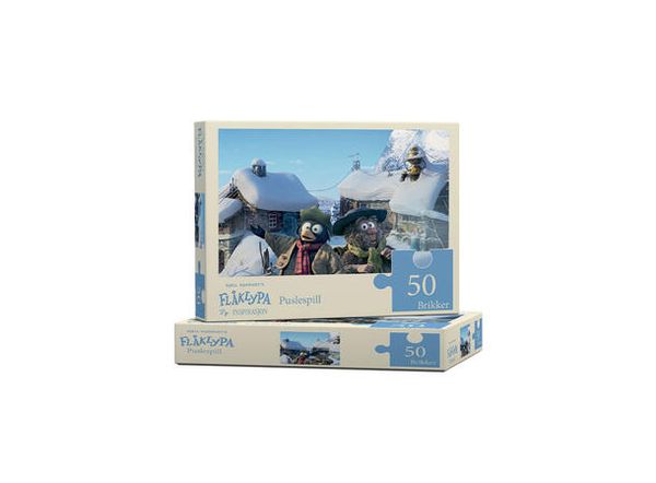 Hovedbilde Flåklypa Puslespill 50 Huset