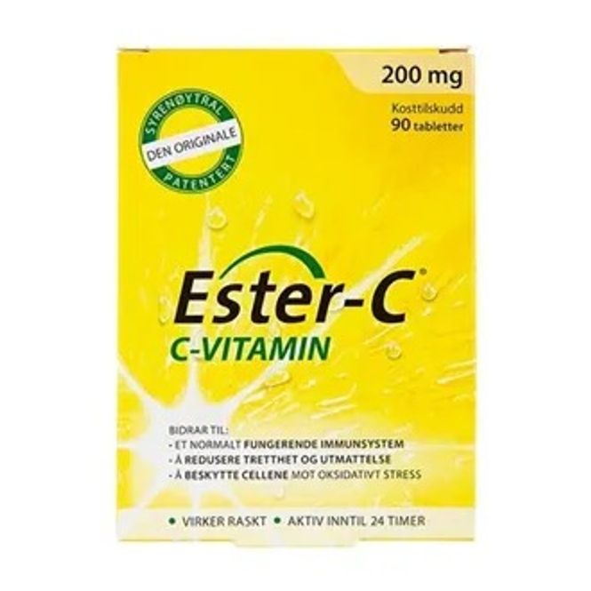 Hovedbilde Ester-C vitamin C 90 tab