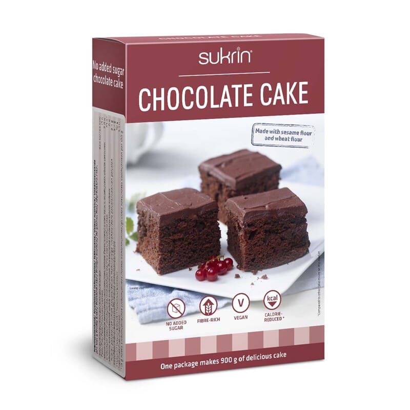 Sukrin sjokoladekake 370 g
