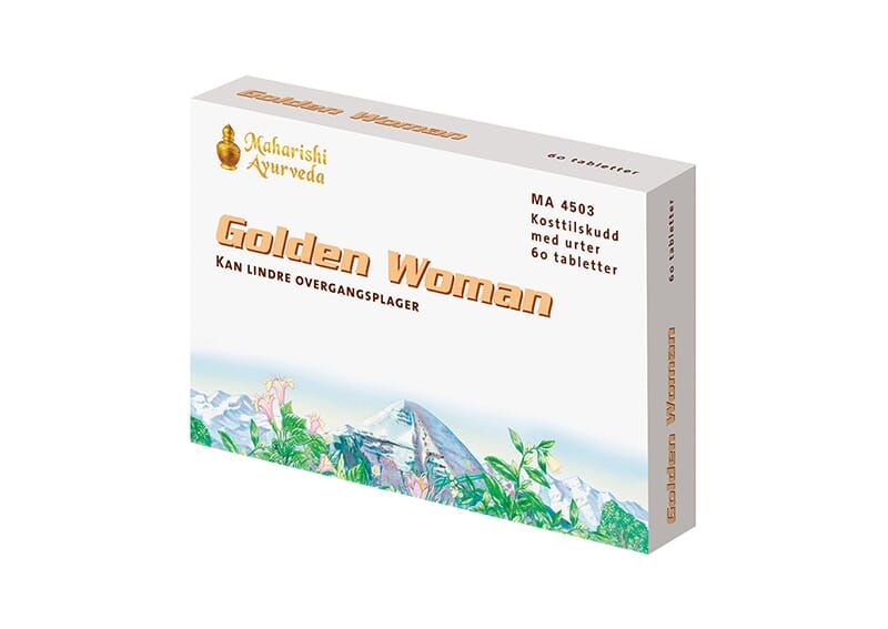 Maharishi golden woman overgangsplager 60tab