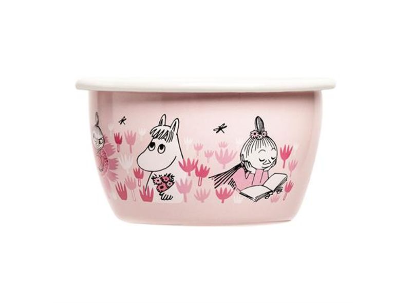MUMMI Bolle Emalje - Rosa 3 dl