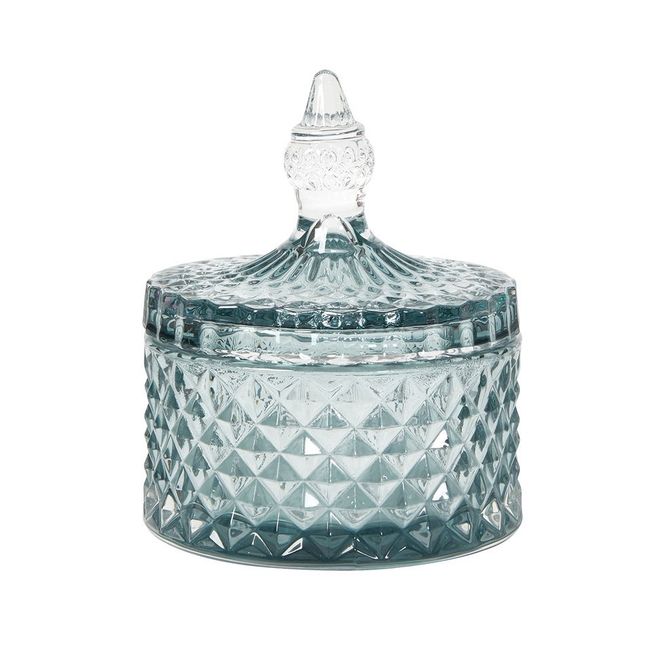Hovedbilde Glass Skål m/lokk 11x14cm