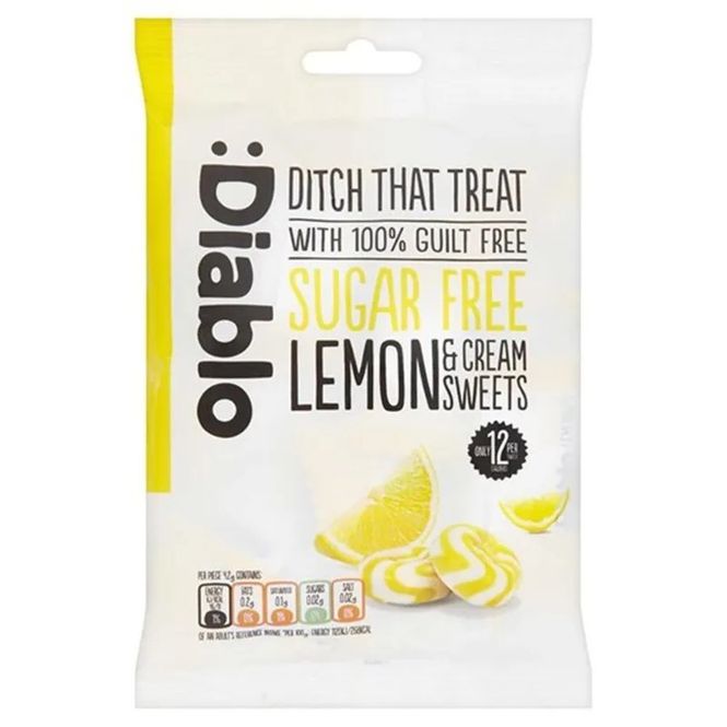 Hovedbilde Diablo lemon & cream sweets 75 g