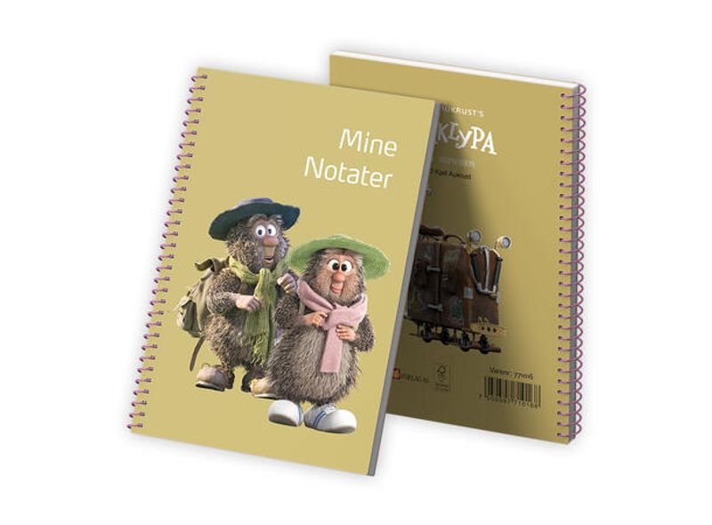 Flåklypa Notatbok A6 Mine notater