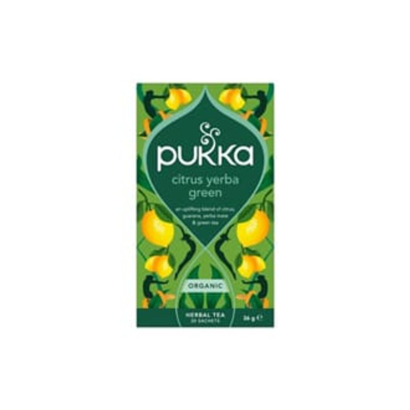 Pukka citrus yerba green 20 poser
