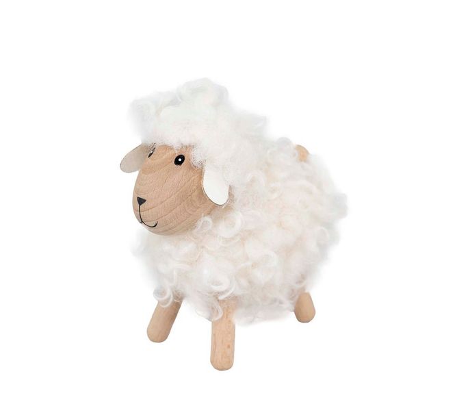 Hovedbilde Sau av tre, fluffy, liten