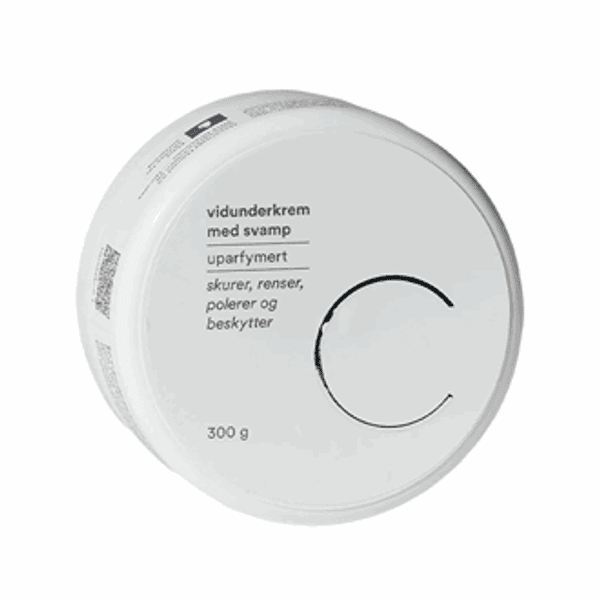 Hovedbilde C Soaps vidunderkrem med svamp, Parfymefri 300gr