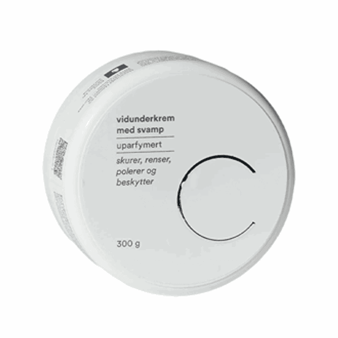 Hovedbilde C Soaps vidunderkrem med svamp, Parfymefri 300gr