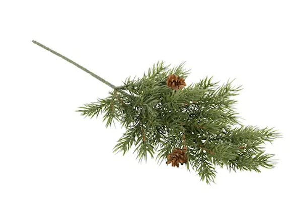 Hovedbilde Grankvist med kongler, 46 cm