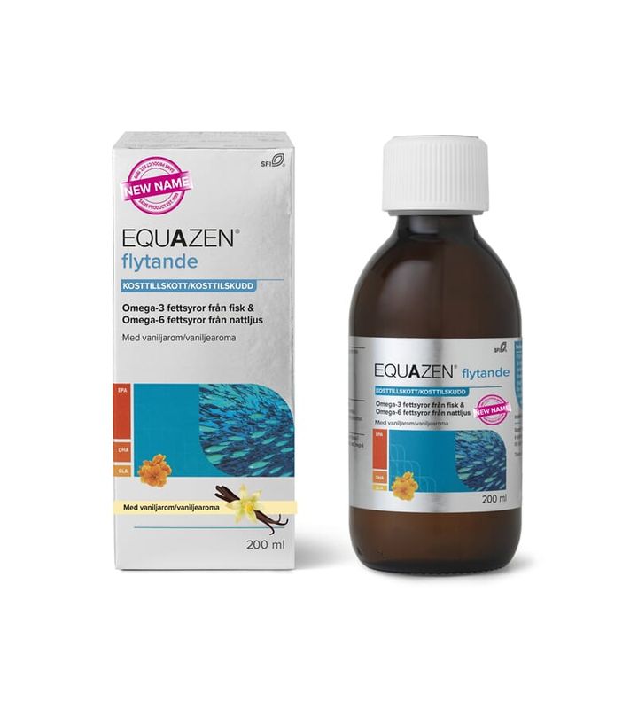 Equazen flytende med vaniljesmak 200ml