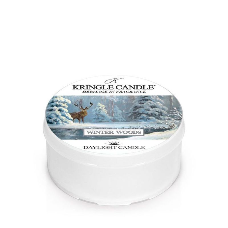 Daylight Candle - Winter woods 