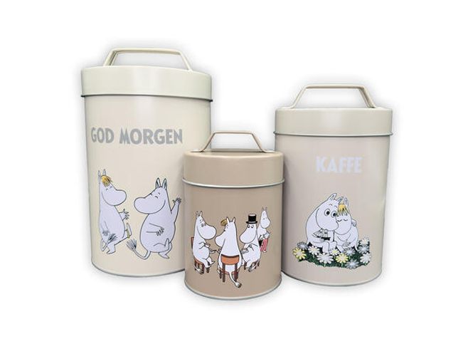 Hovedbilde Mummi oppbevaringsboks, GOD MORGEN, beige