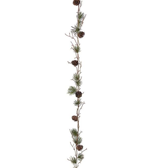 Hovedbilde Lerkgirlander med kongler 135 cm 