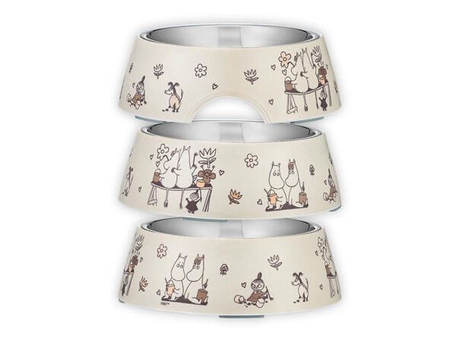 Hovedbilde Mummi Pets Matskål - Medium Beige