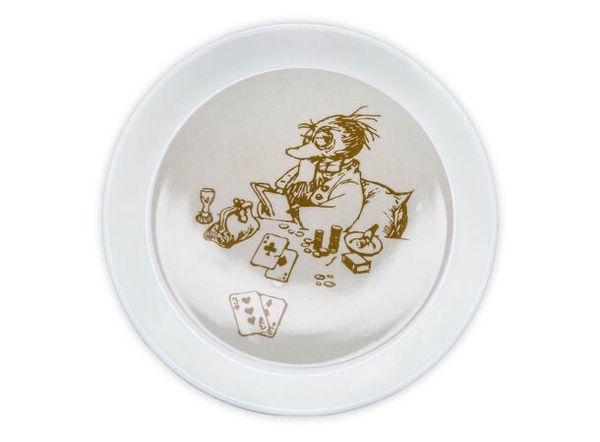 Hovedbilde Flåklypa asjett - Solan spiller poker