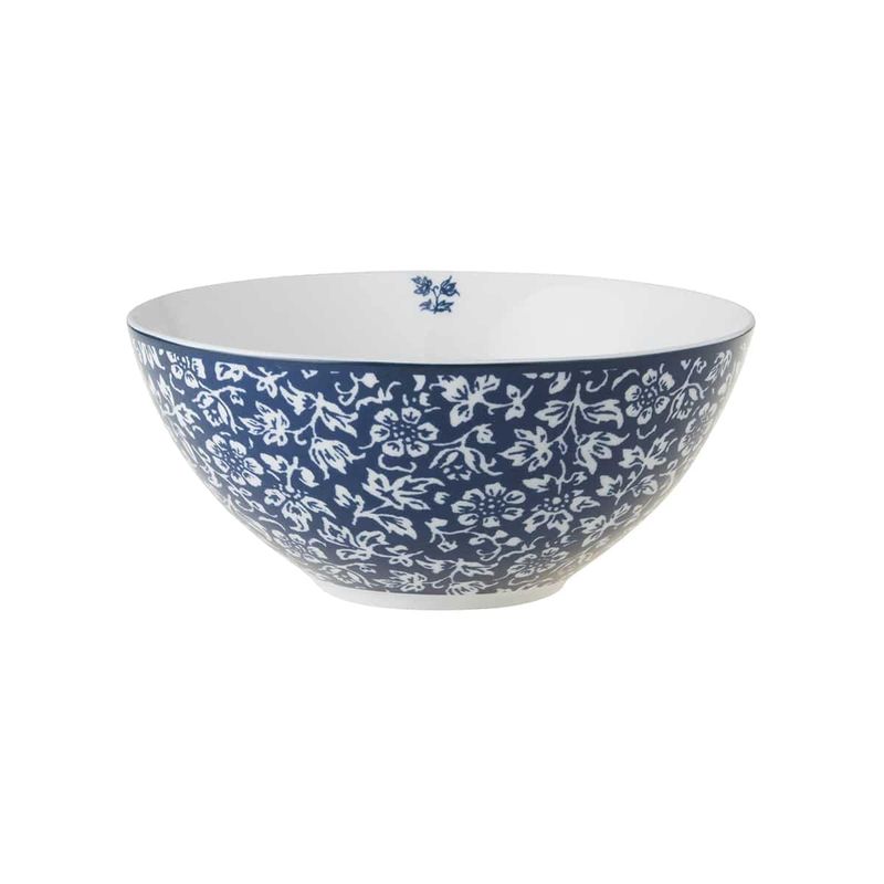 Laura Ashley Sweet Allysum Blå/hvit Bolle 16 cm