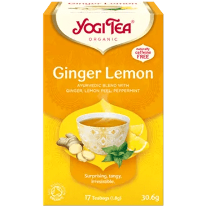 Hovedbilde  Yogi Tea ginger lemon