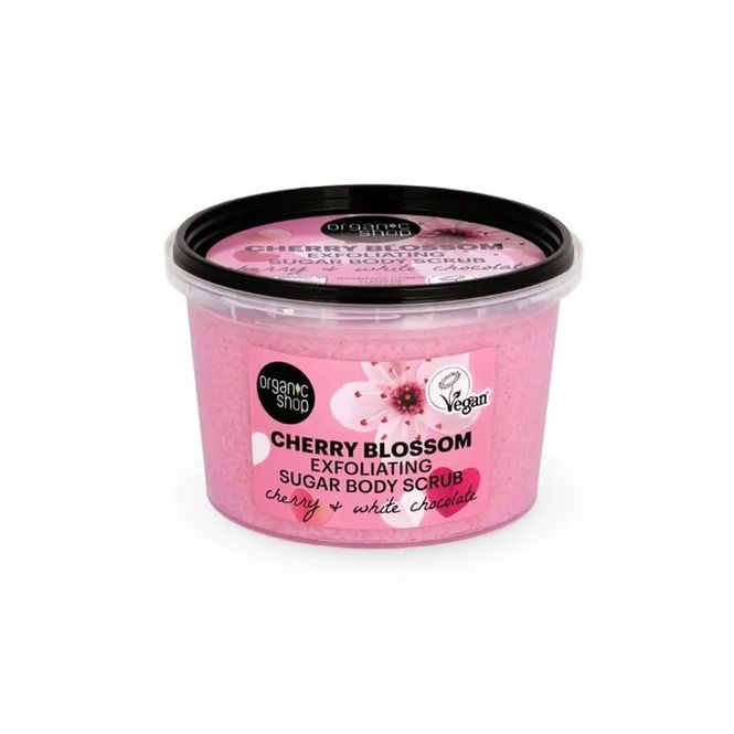 Hovedbilde Organic Shop body scrub cherry blossom 250 ml